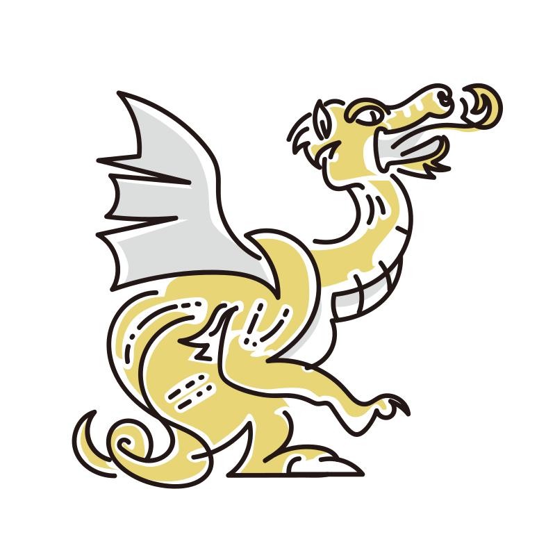ドラゴンのイラスト