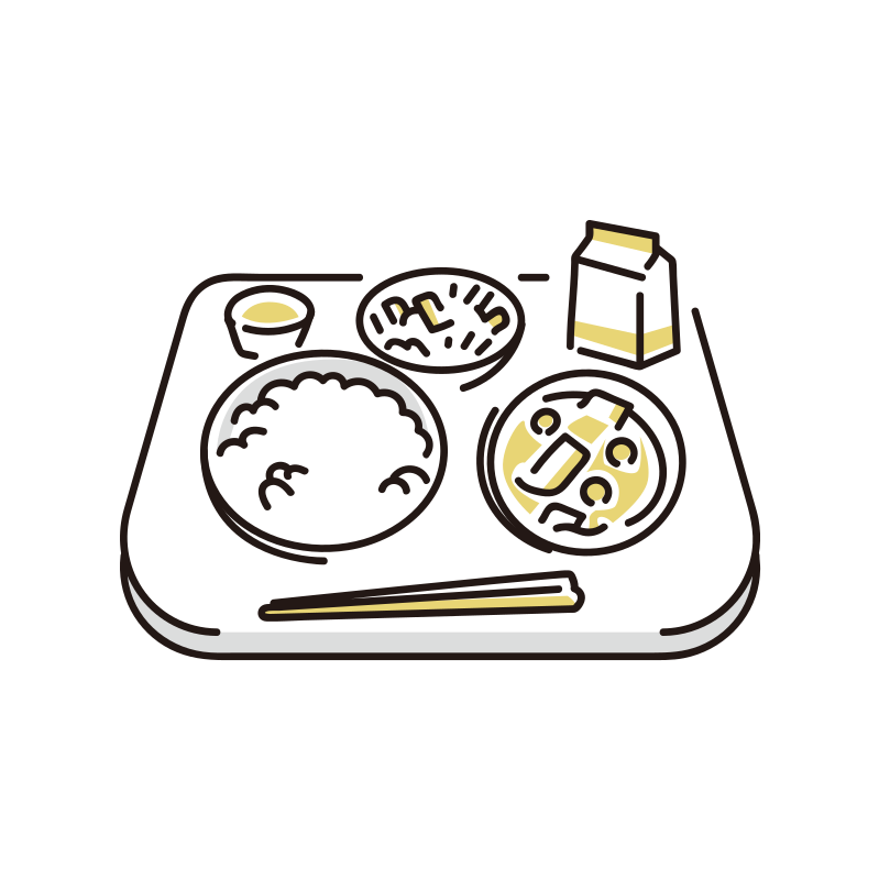 給食のイラスト