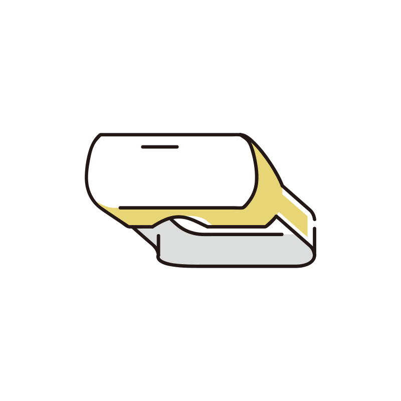 VRヘッドセットのイラスト
