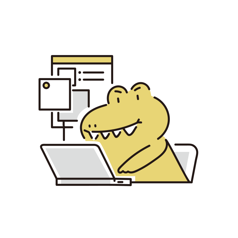 デザインするアコのイラスト（ミリキャンバス）