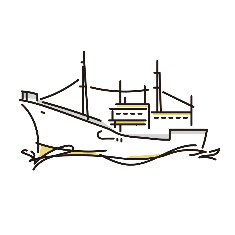 女性漁師のイラスト Loose Drawing 無料で商用利用可なフリーイラスト