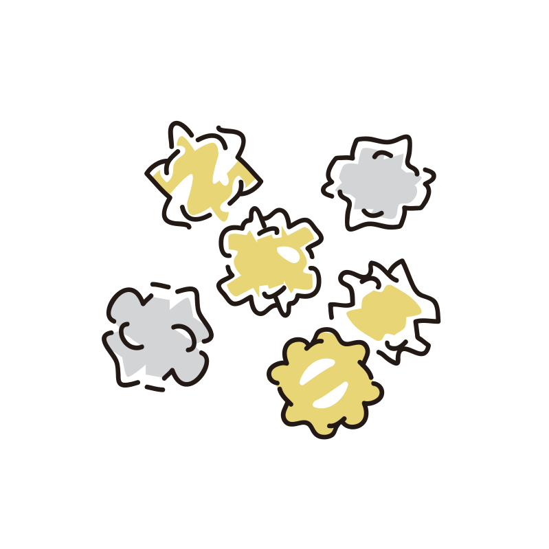 甘いお菓子のイラスト Loose Drawing 無料で商用利用可なフリーイラスト