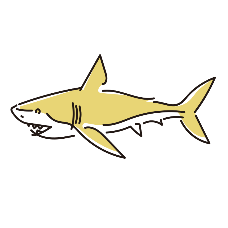 50 サメのイラスト イラスト素材画像無料
