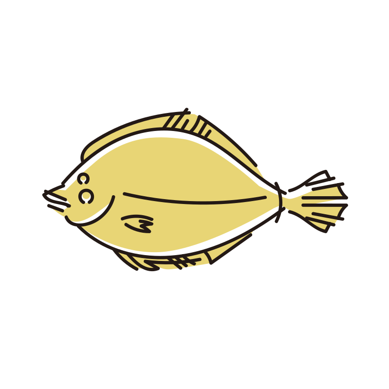 魚のイラスト Loose Drawing 無料で商用利用可なフリーイラスト