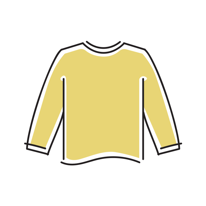 ロングスリーブtシャツのイラスト Loose Drawing 無料で商用利用可なフリーイラスト ロングスリーブtシャツのイラスト Loose Drawing 無料で商用利用可なフリーイラスト